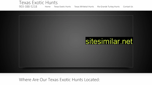 Texas-exotic-hunts similar sites