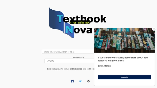 textbooknova.com alternative sites