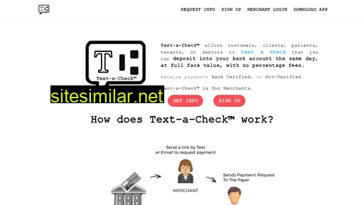 text-a-check.com alternative sites