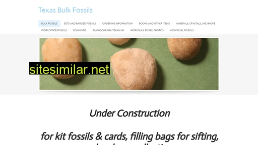 Texasbulkfossils similar sites