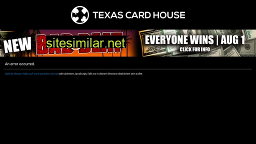Texascardhouse similar sites