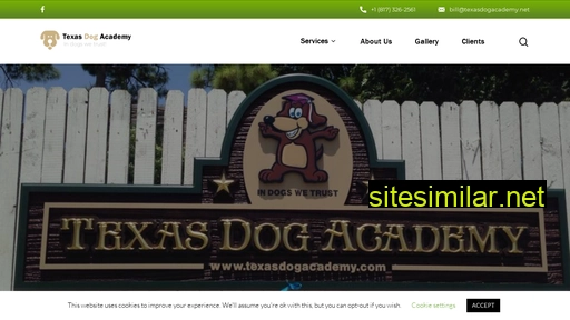 Texasdogacademy similar sites