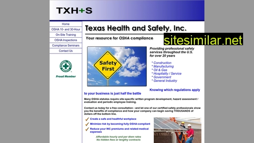 Texashealthandsafety similar sites