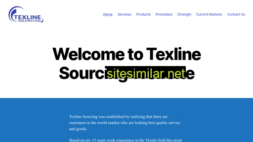 Texlinesourcing similar sites