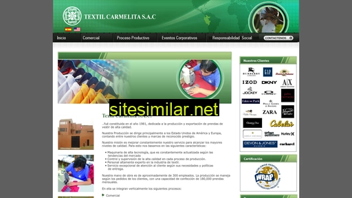 textilcarmelita.com alternative sites