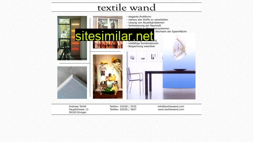 textilewand.com alternative sites