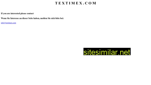 textimex.com alternative sites