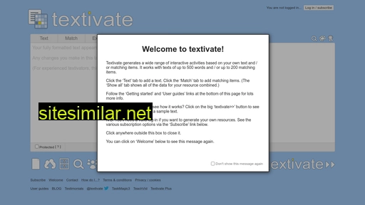 textivate.com alternative sites