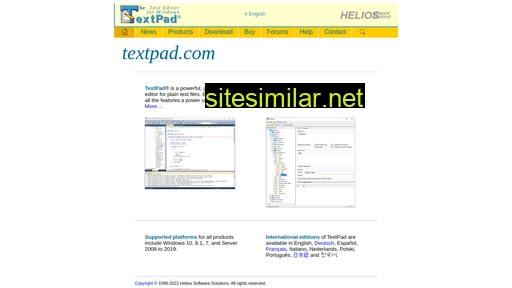 Textpad similar sites