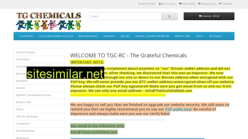 tgchemicals.com alternative sites