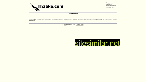 Thaeke similar sites