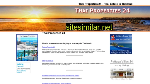 Thaiproperties24 similar sites