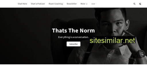 thatsthenorm.com alternative sites