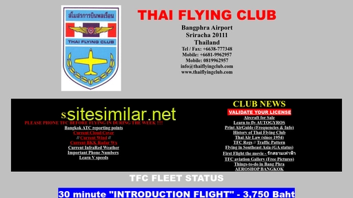 thaiflyingclub.com alternative sites