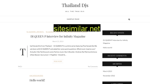 thailanddjs.com alternative sites