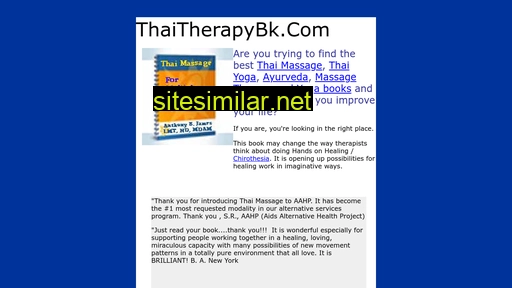 thaitherapybk.com alternative sites