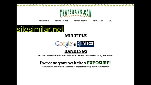 thatsrank.com alternative sites
