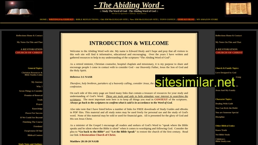 theabidingword.com alternative sites