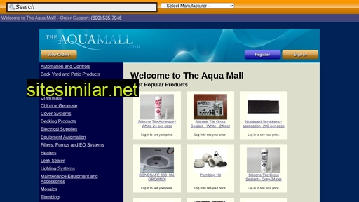 theaquamall.com alternative sites