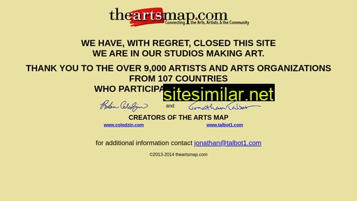 theartsmap.com alternative sites
