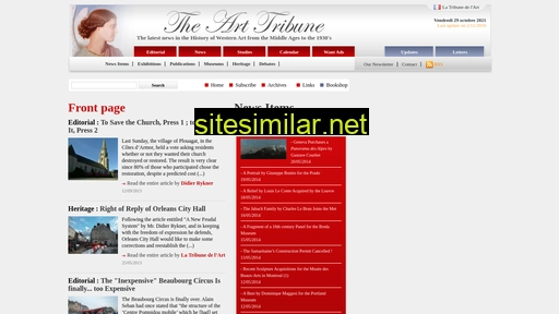 thearttribune.com alternative sites