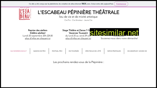 theatre-escabeau.com alternative sites
