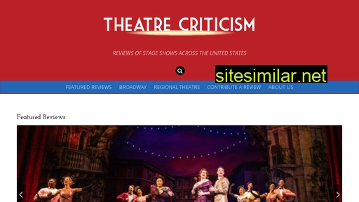 Theatrecriticism similar sites