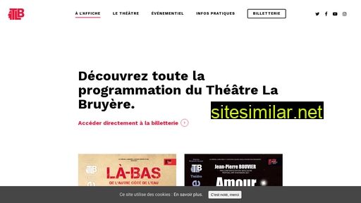 theatrelabruyere.com alternative sites