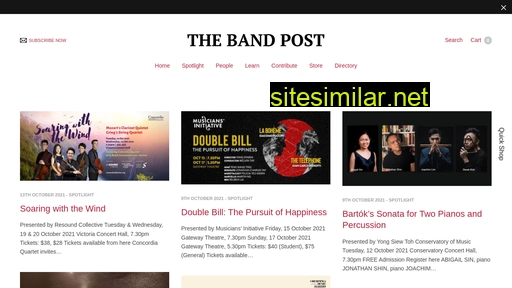 thebandpost.com alternative sites
