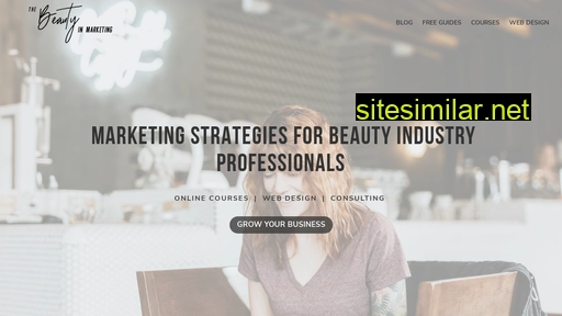 Thebeautyinmarketing similar sites