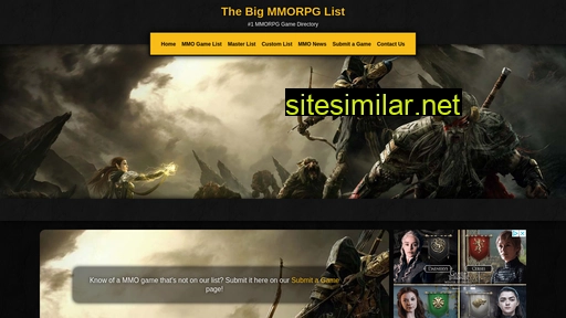 thebigmmorpglist.com alternative sites