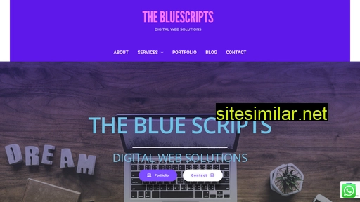 Thebluescripts similar sites