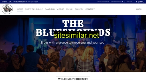 theblueshoundsband.com alternative sites