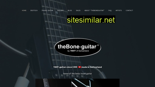 theboneguitar.com alternative sites