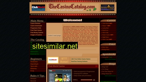 thecasinocatalog.com alternative sites
