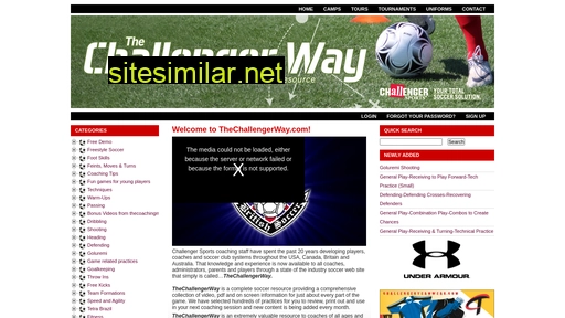 thechallengerway.com alternative sites