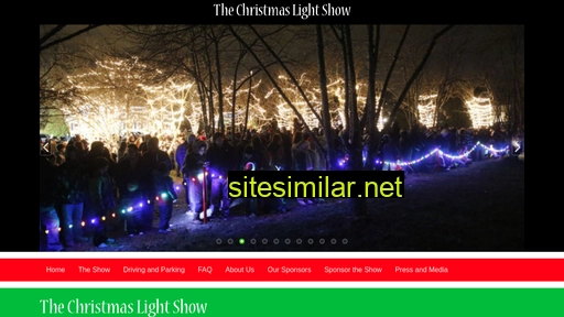 Thechristmaslightshow similar sites