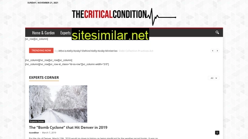 thecriticalcondition.com alternative sites