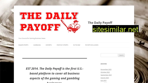 Thedailypayoff similar sites