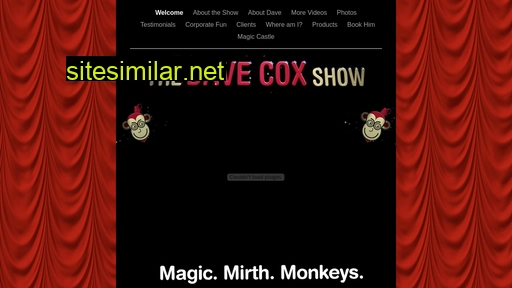 thedavecoxshow.com alternative sites