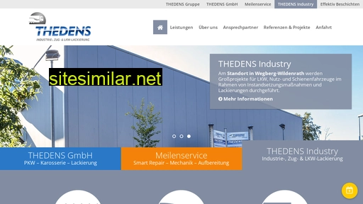 Thedens-industry similar sites