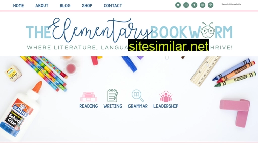 theelementarybookworm.com alternative sites