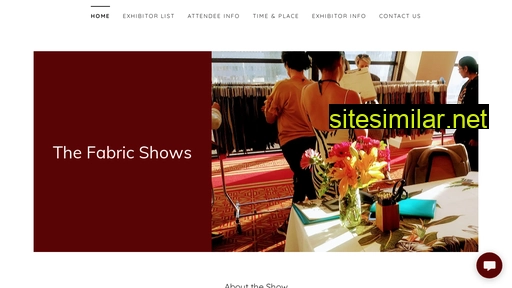 thefabricshows.com alternative sites