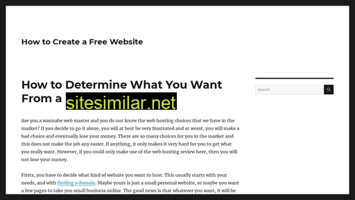 thefreesitez.com alternative sites