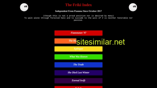 Thefrikiindex similar sites