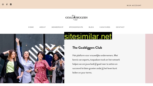 thegoaldiggersclub.com alternative sites