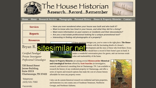 thehousehistorian.com alternative sites
