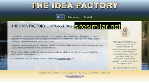 theideafactory.com alternative sites
