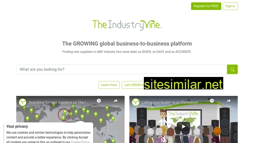 theindustryvine.com alternative sites