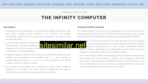 Theinfinitycomputer similar sites